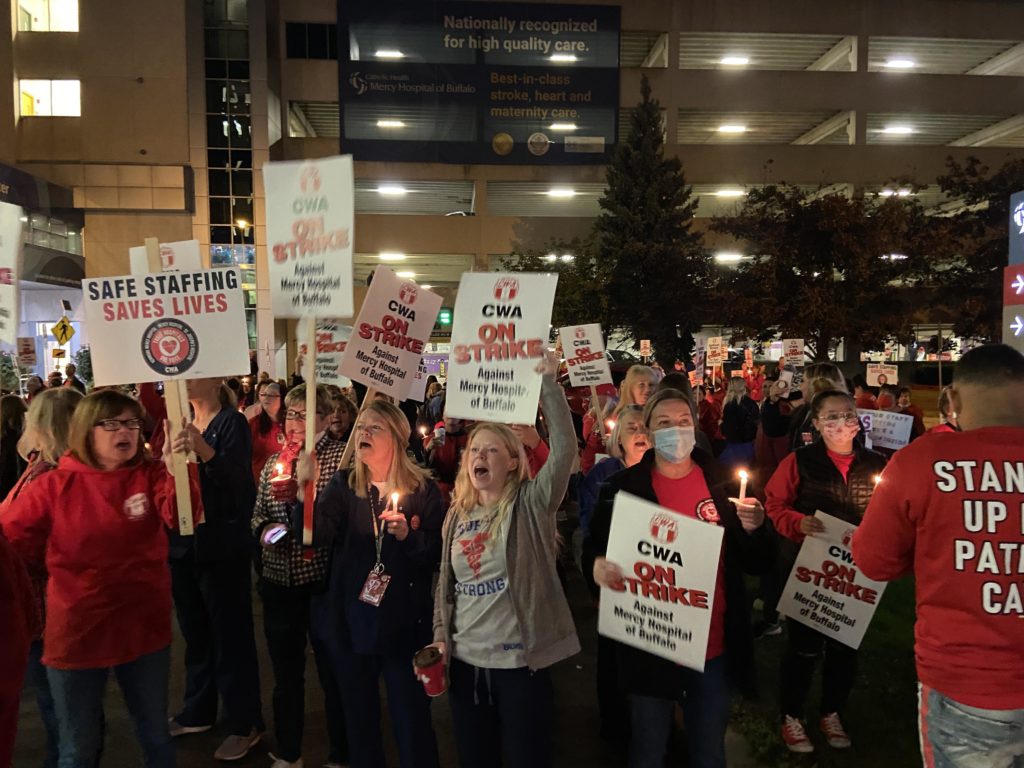 Buffalo Nurses’ Successful Strike Highlights Union Divide and Doubts over New Staffing Law