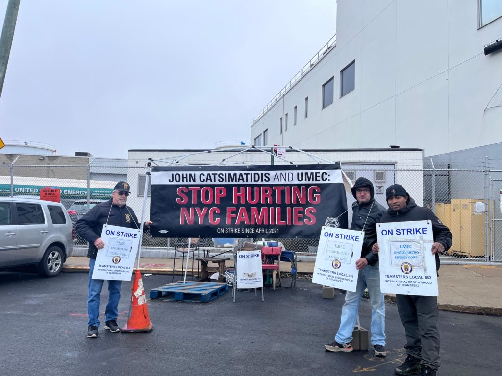 Striking Workers Say Brooklyn Oil Terminal Is ‘Playing Russian Roulette’ with Safety