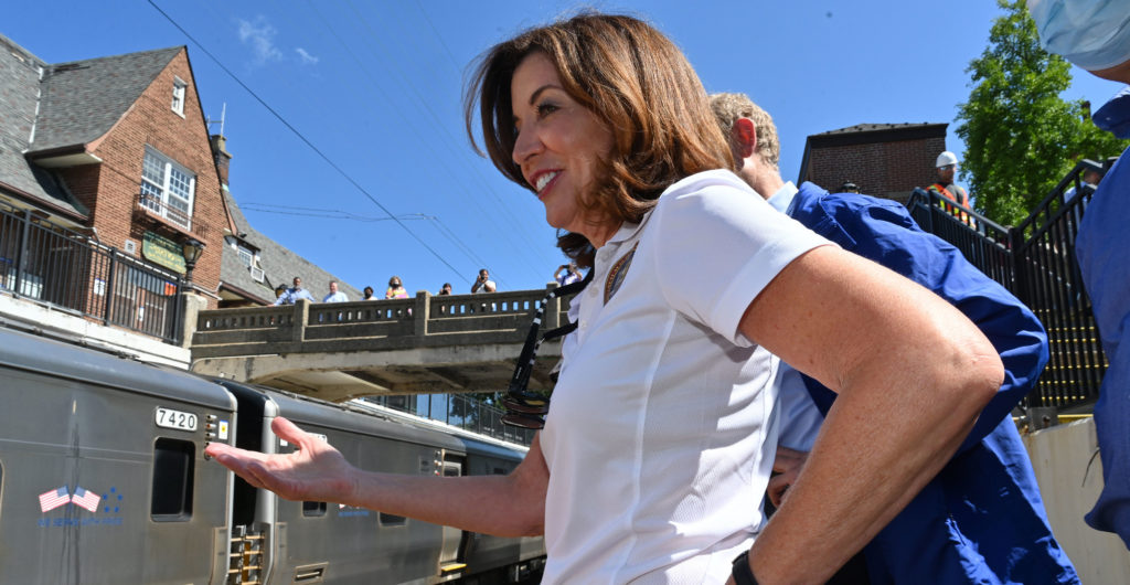 Hochul Calls for Rail Safety Regulations — After Vetoing Keystone Rail Safety Bill